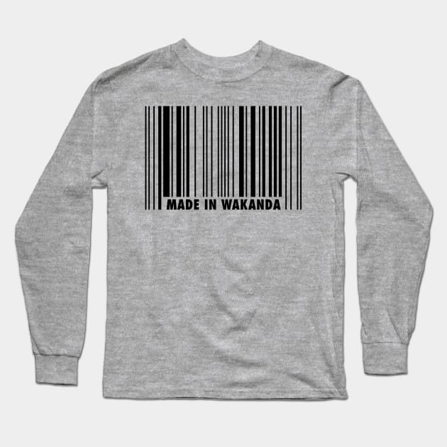 Wakanda Long Sleeve T-Shirt by Midnight Run Studio